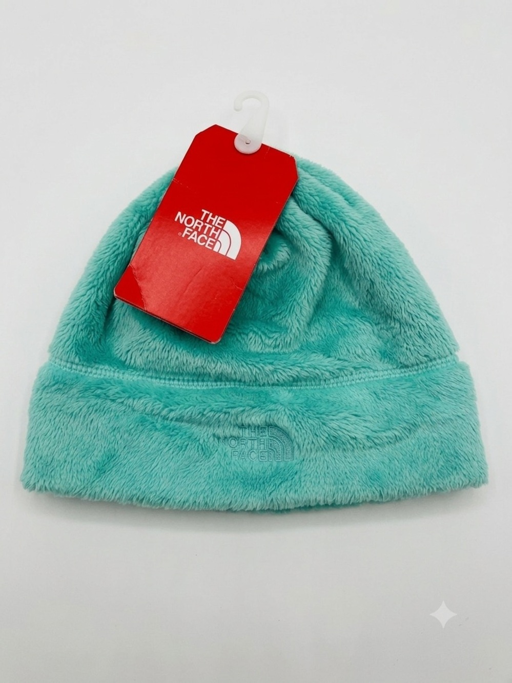 The North Face Kids Plush Fleece Beanie - Aqua/Turquoise